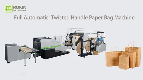 Latest Technology Square Bottom Second Hand Paper Bag Making Machines Paper Bag Hole Machine Stand up Paper Bag Making Machine