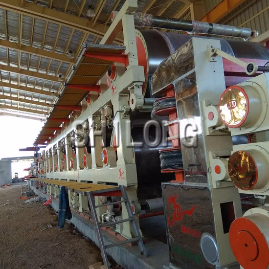 Linea di produzione completa di carta kraft ondulata per cartiera