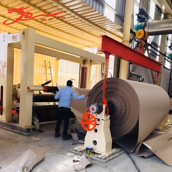 Miglior prezzo per la macchina per la produzione di carta Kraft di seconda mano / Macchina per la produzione di carta ondulata Kraft usata in Cina