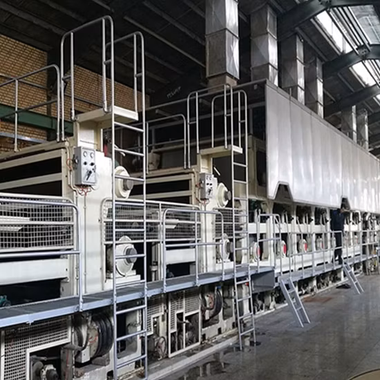 Nuove specifiche normali Macchinari per la produzione della carta Haiyang Macchina per la produzione della carta di seconda mano